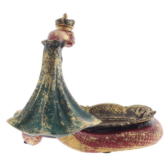 Блюдо декоративное &quot;Змея&quot;, L15 W17 H13 см, 2в.