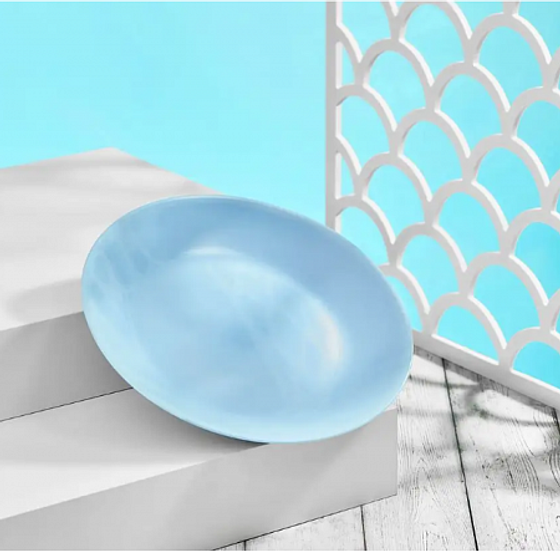 Тарелка десертная ЛИЛИ ЛАЙТ БЛЮ 18см