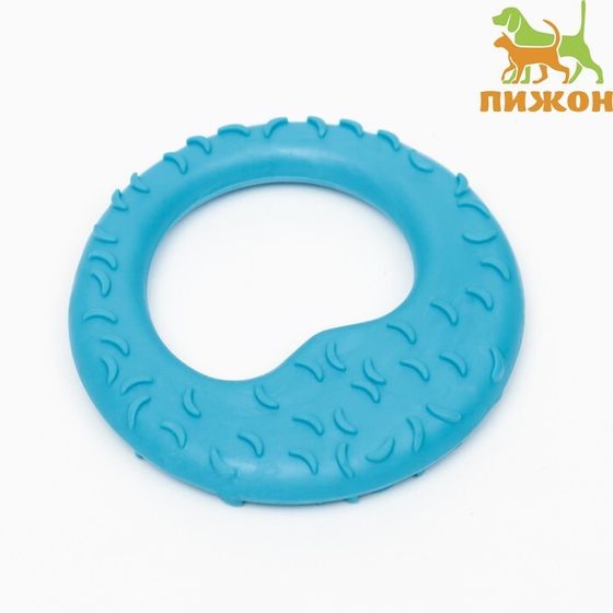 Игрушка жевательная &quot;Гиря&quot;, 8 см, голубая