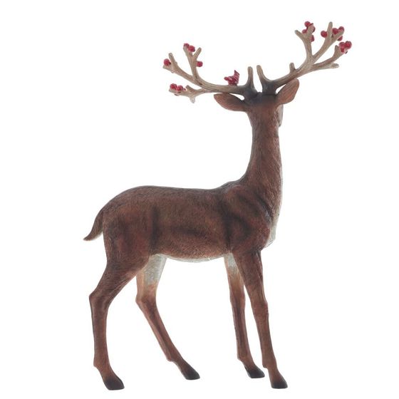 Фигурка декоративная &quot;Олень&quot;, L25 W8,5 H35 см