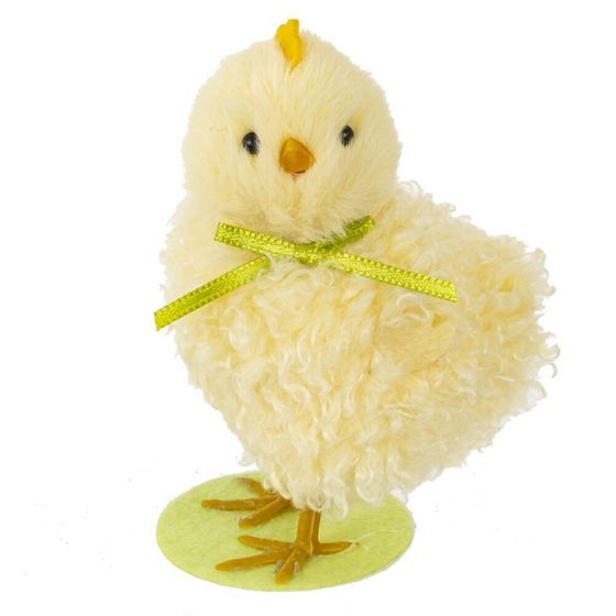 Фигурка декоративная &quot;Цыпленок&quot; (блок 6шт), L7 W5 H10 см, 3в.