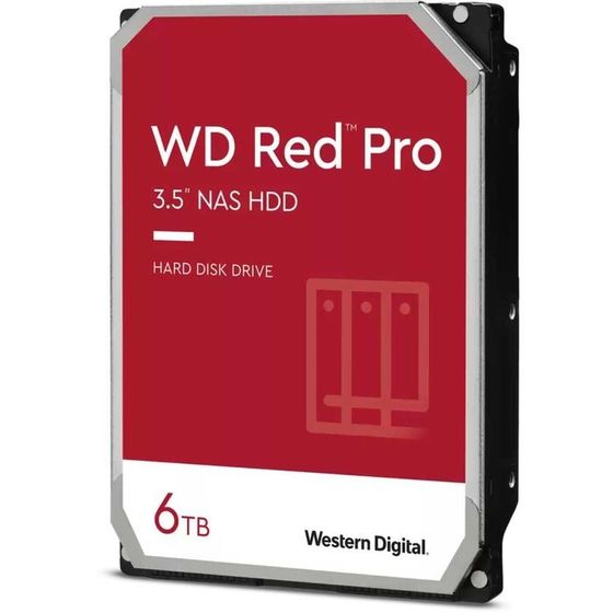 Жесткий диск WD SATA-III 6TB WD6003FFBX NAS Red Pro (7200rpm) 256Mb 3.5&quot;