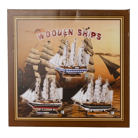 Изделие декоративное &quot;Корабль&quot;, L32 W5,5 H31 см