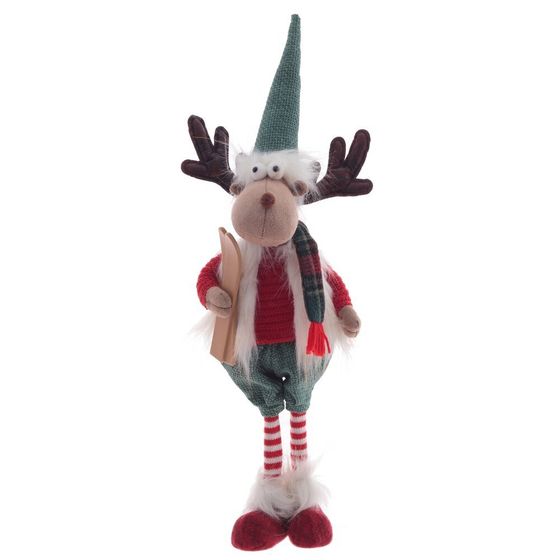 Игрушка набивная &quot;Олень&quot;, L22 W12 H58/49 см, 2в.