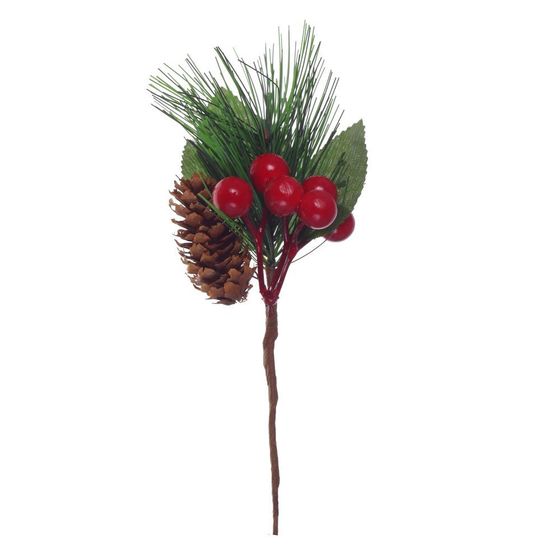 Изделие декоративное &quot;Ветка&quot;, L13 W9,5 H19 см, 3в.