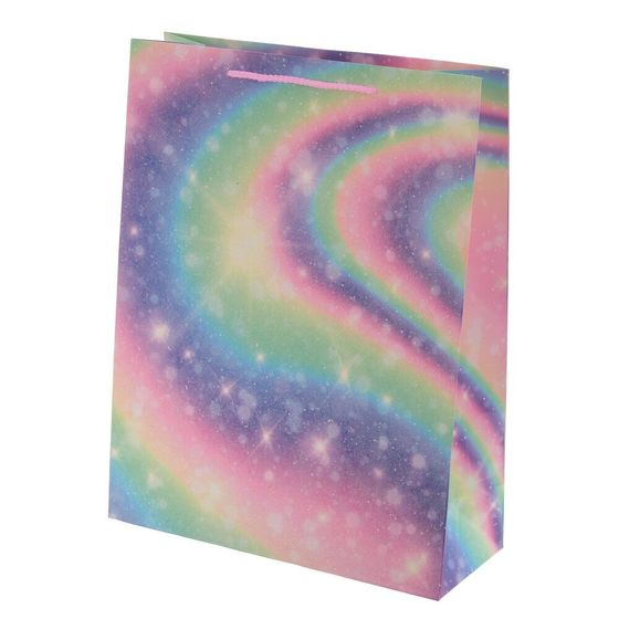 Пакет подарочный (бумага 210г/м2, блок микс 12шт), L31 W12 H39,5 см, 4в.