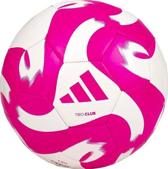 Футболка Adidas Tiro Club белая-розовая HZ6913 4