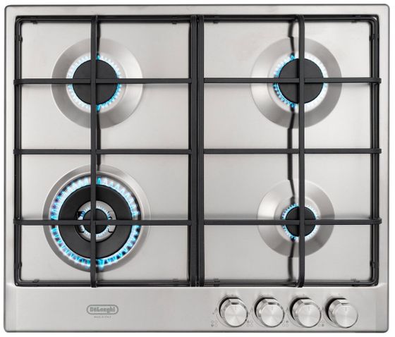 Газовая варочная панель DeLonghi SLF 460 LX RUS нержавеющая сталь