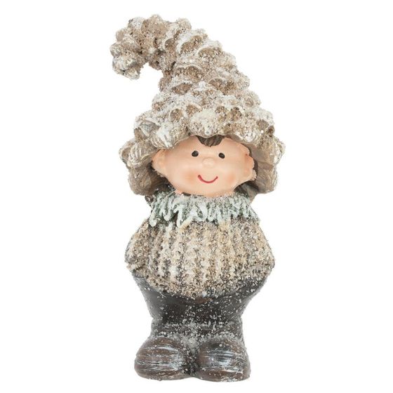 Фигурка декоративная &quot;Мальчик/ Девочка&quot;, L6 W5,5 H14 см, 2в.