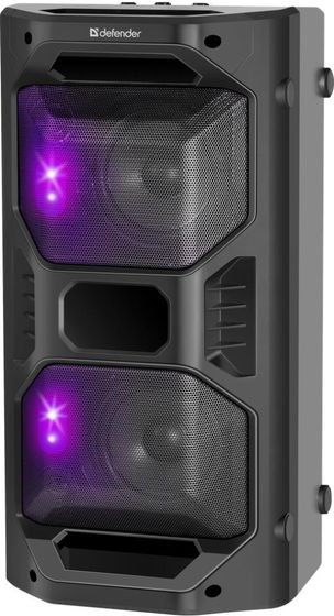 Портативная акустика Defender Rage 50Вт 4000мАч черный (65109)