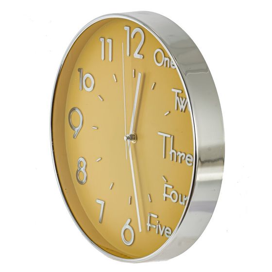 Часы настенные декоративные (1xАА н/п), L29,5 W4 H29,5 см