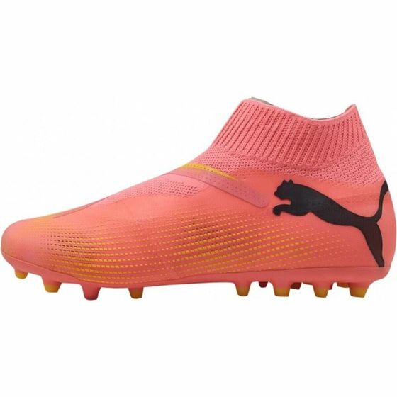 Футбольные бутсы для взрослых с чипами Puma FUTURE 7 MATCH+ LL MG белые