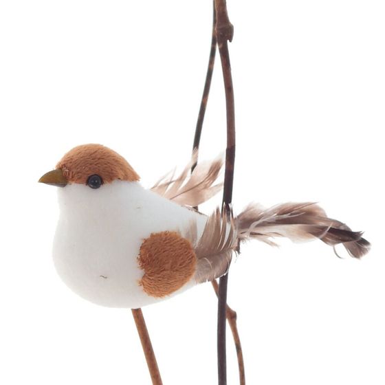 Изделие декоративное (вставка) &quot;Птица&quot;, Д8 Ш8 В38 см, 2в.