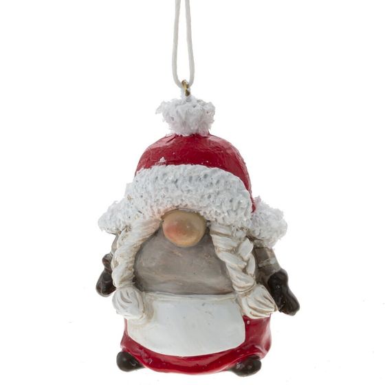 Изделие декоративное подвесное &quot;Гном&quot;, L5 W4 H6 см, 2в.