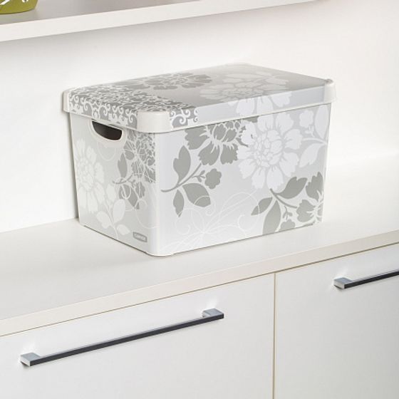 Короб (ящик) для хранения СТОКГОЛЬМ 22л ROMANCE