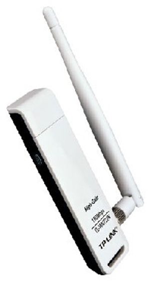 Сетевой адаптер Wi-Fi TP-Link TL-WN722N N150 USB 2.0 (ант.внеш.съем) 1ант.
