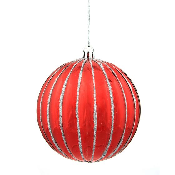 Набор из 12шт Украшение новогоднее Шар "Золотой наряд", D 10 см, L44 W34 H11 см