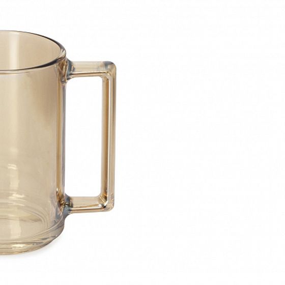 Кружка ФИТНЕС 320мл ЗОЛОТОЙ МЕД