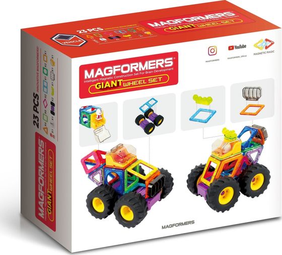 Magformers MAGFORMERS GIANT WHEEL SET 23 EL.