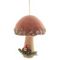 Изделие декоративное подвесное &quot;Гриб&quot;, L12 W12 H17 см