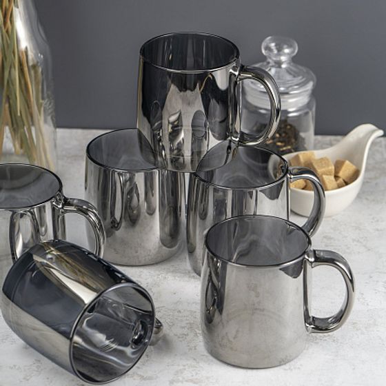 Кружка НОРДИК Сияющий Графит 380мл