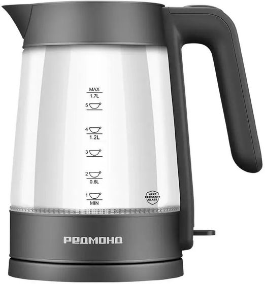 Чайник электрический Редмонд KG252 1.7л 2200Вт серый