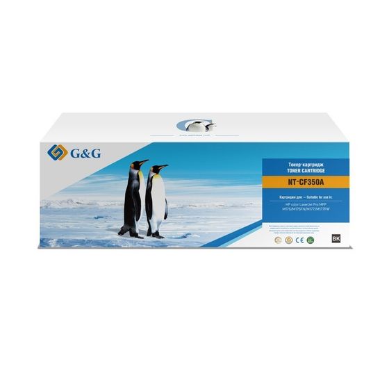 Картридж G&amp;G NT-CF350A, для HP CLJ Pro MFP M176/M176FN/M177/M177FW, 1300 страниц, цвет чёрный