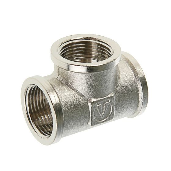 Тройник Valtec, 3/4&quot;, внутренняя резьба