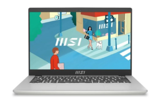 Ноутбук 14&quot; MSI Modern 14 C7M-239XRU серебристый R5-7530U 8GB/512GB DOS (9S7-14JK12-239)