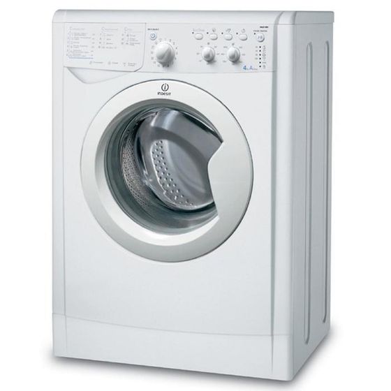 Стиральная машина Indesit IWUC 4105, класс A, 1000 об/мин, 4 кг, белая