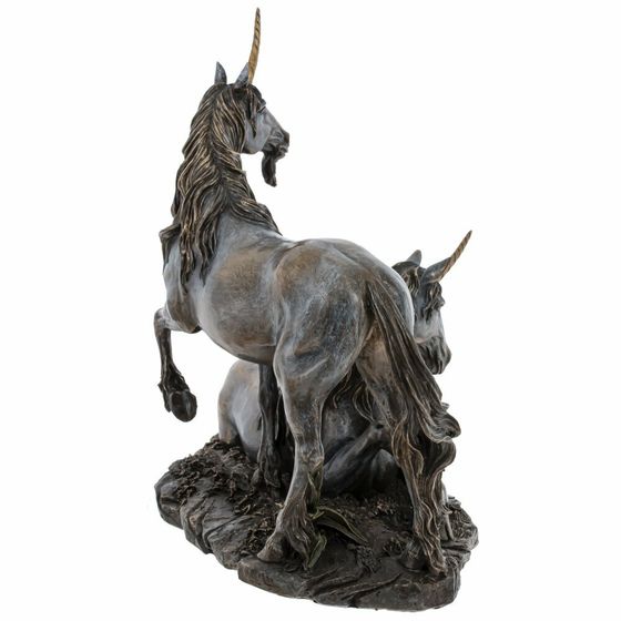 Фигурка декоративная &quot;Единороги&quot;, Д28 Ш16 В21 см