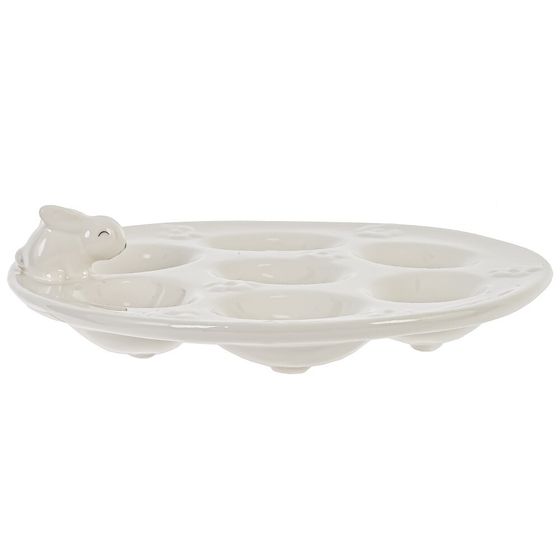 Тарелка для 7-ми яиц, L18,5 W18,5 H4,5 см