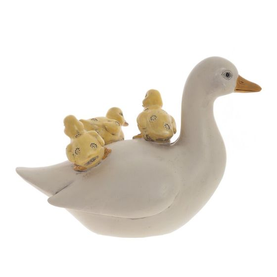 Фигурка декоративная &quot;Утка с утятами&quot;, L19 W10 H14 см