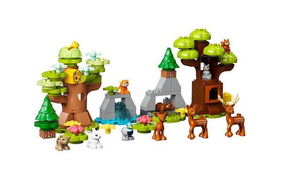 LEGO LEGO Collection European Wild Animal Building Blocks 85 Pieces 10979