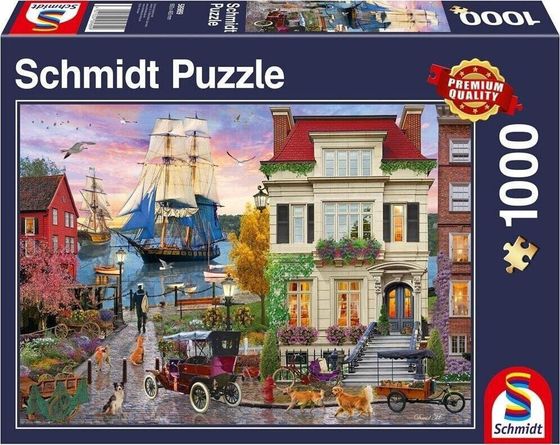 Schmidt Spiele Puzzle 1000 Miasto portowe