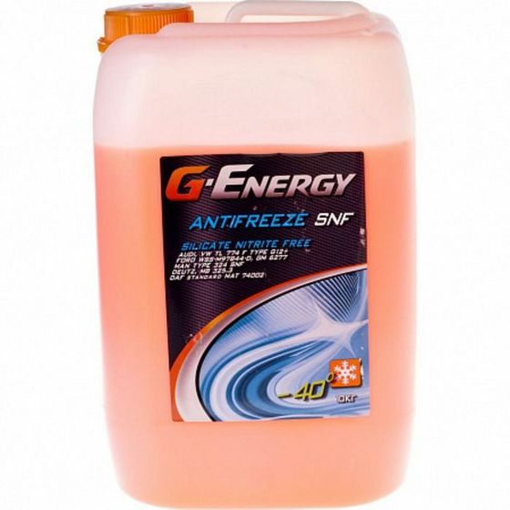 Антифриз G-Energy SNF 40 красный, 10 кг