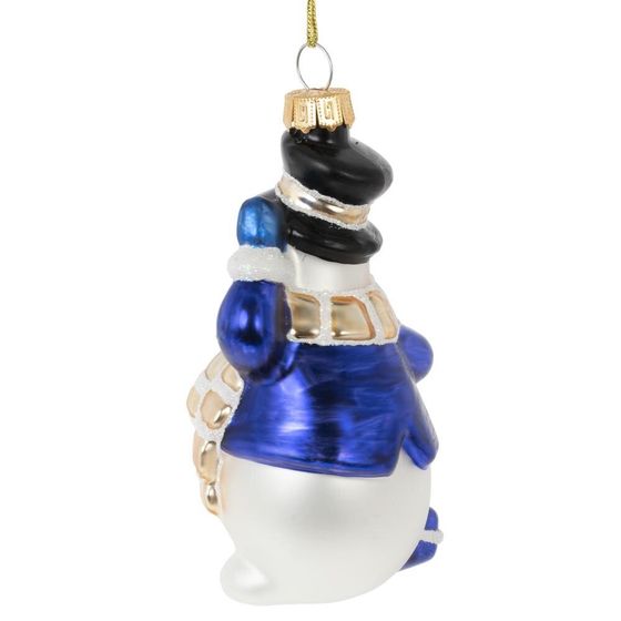 Украшение новогоднее "Снеговик", L6 W5 H12 см