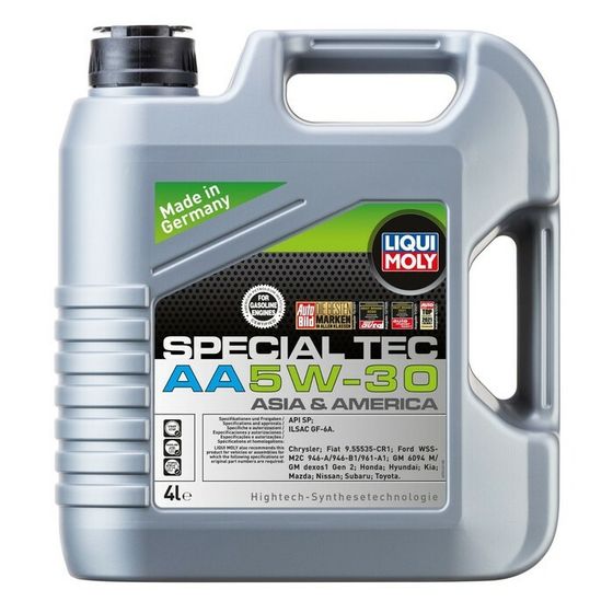 Масло моторное LiquiMoly Special Tec AA 5W-30 SP GF-6A, НС-синтетическое, 4 л