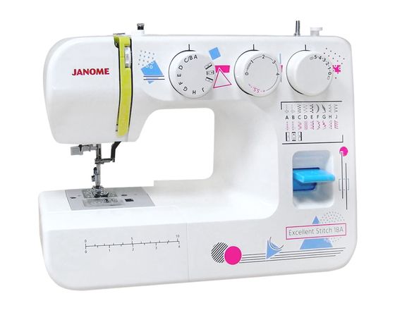 Швейная машина Janome Excellent Stitch 18A белый