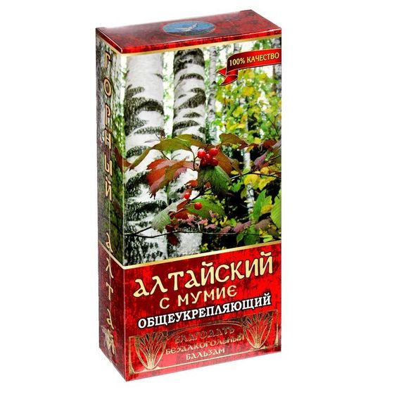 Бальзам безалкогольный &quot;Алтайский&quot; общеукрепляющий, 250 мл