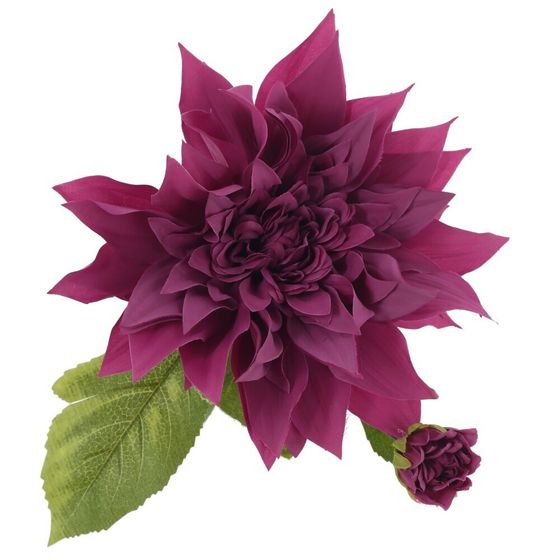 Цветок искусственный &quot;Георгин&quot;, L25 W20 H51 см