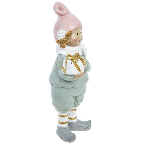 Фигурка декоративная &quot;Мальчик/Девочка&quot;, L8 W8 H16 см, 2в.