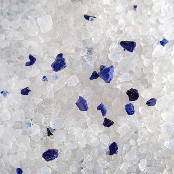 Наполнитель силикагелевый &quot;Пижон&quot;, кристаллы (синий), 20 кг (1л/0,4кг)
