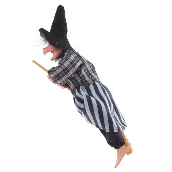 Игрушка набивная &quot;Баба-яга&quot;, Д15 Ш11 В28 см, 3в.