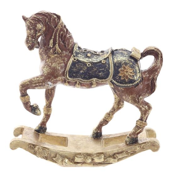 Фигурка декоративная &quot;Лошадка-качалка&quot;, L16 W5,5 H16,5 см