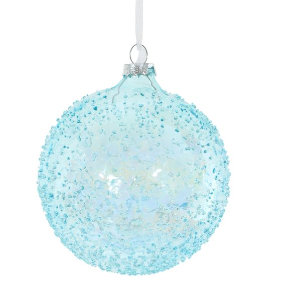 Украшение новогоднее &quot;Шар&quot;, D 10 см, L10 W10 H10 см, 3в.