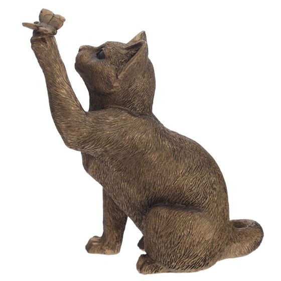 Фигурка декоративная "Кошка", L12 W6 H13,5 см