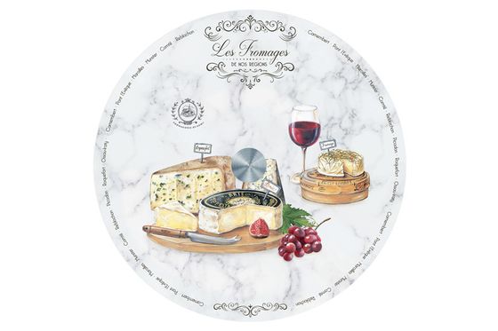 Блюдо вращающееся Fromage (цветное), 32 см