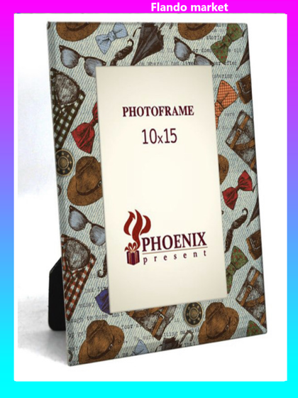 !09 Фоторамка &quot;Аксессуары&quot; 10x15 см. стекло