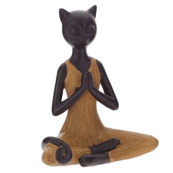 Фигурка декоративная "Кошка", Д13 Ш9 В16,5 см